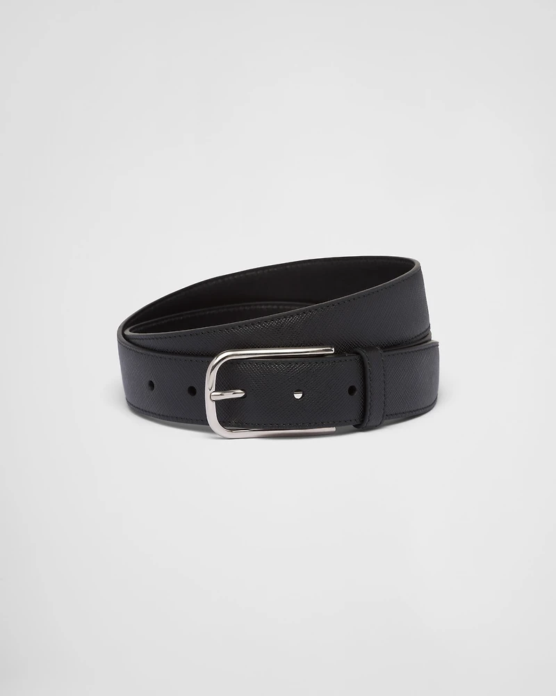 Saffiano belt