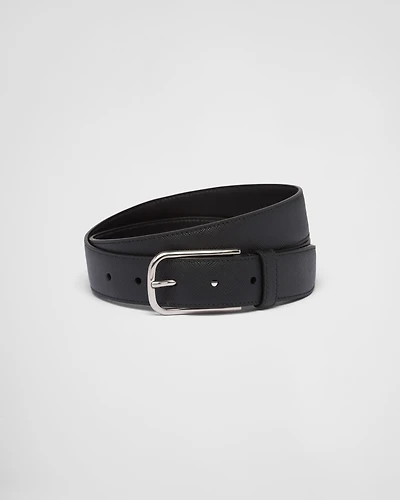 Saffiano belt