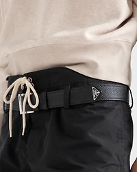 Leather belt