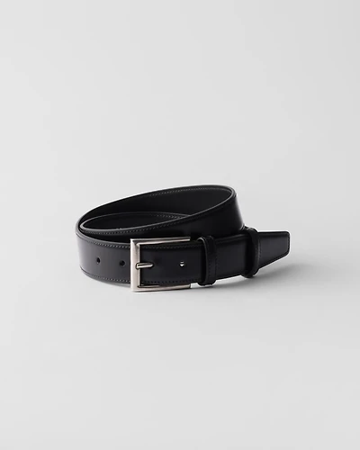 Leather belt
