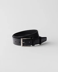 Leather belt