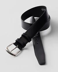 Leather belt