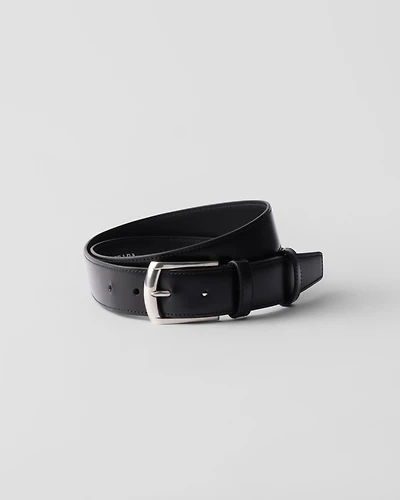Leather belt