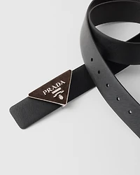 Buckle for suede belt strap