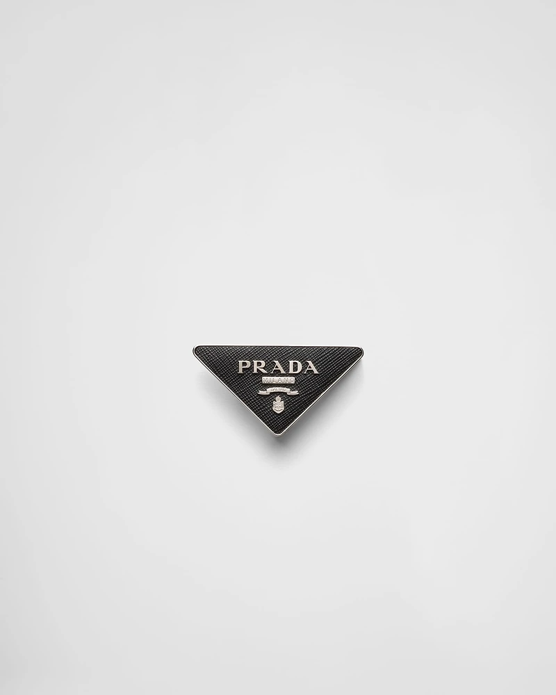 Saffiano belt buckle