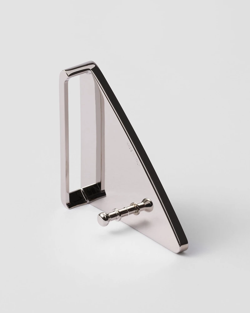 Saffiano belt buckle