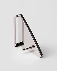 Saffiano belt buckle