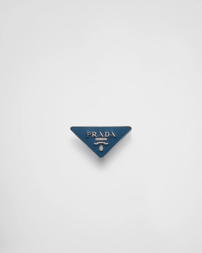 Saffiano belt buckle