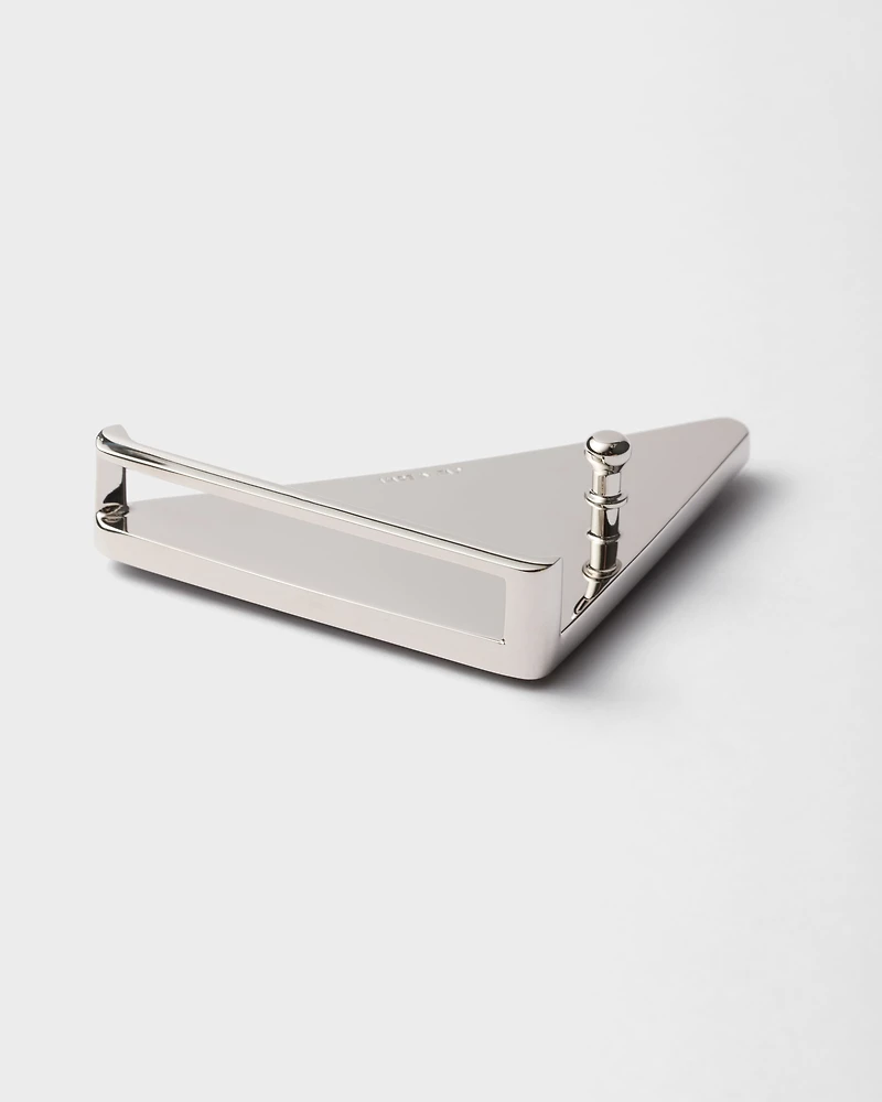 Saffiano belt buckle