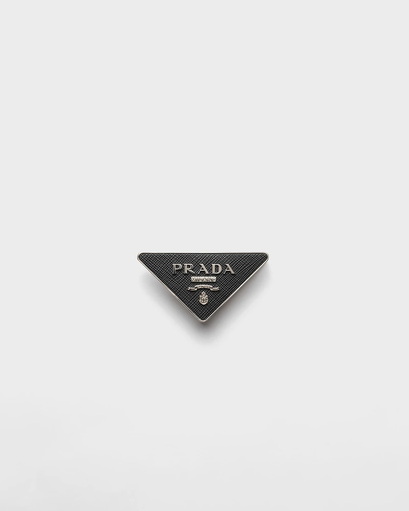 Saffiano belt buckle