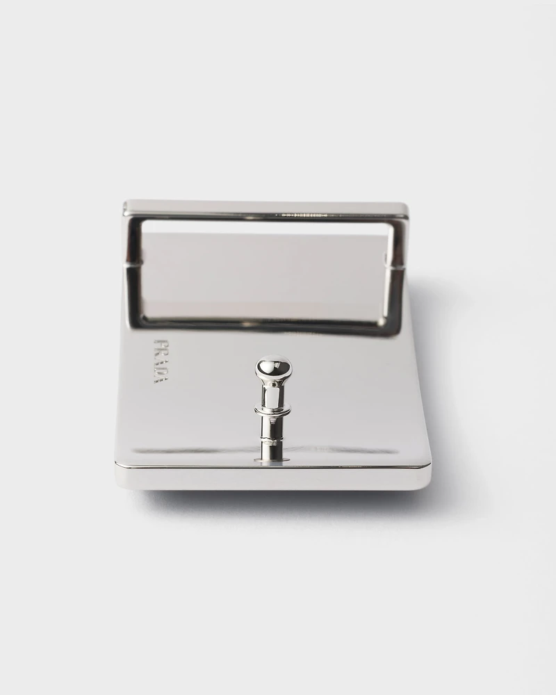 Metal belt buckle