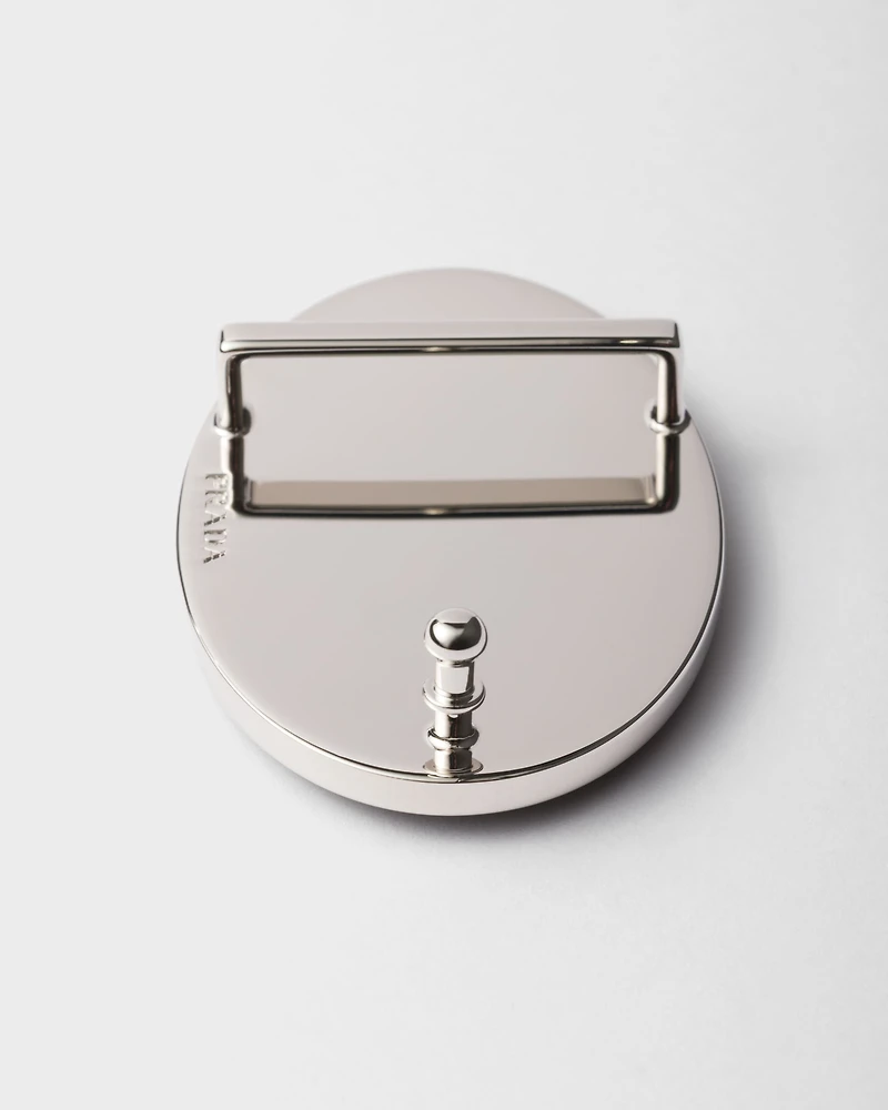 Saffiano belt buckle