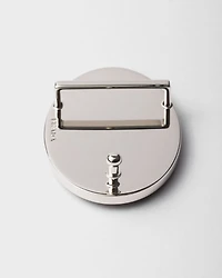 Saffiano belt buckle
