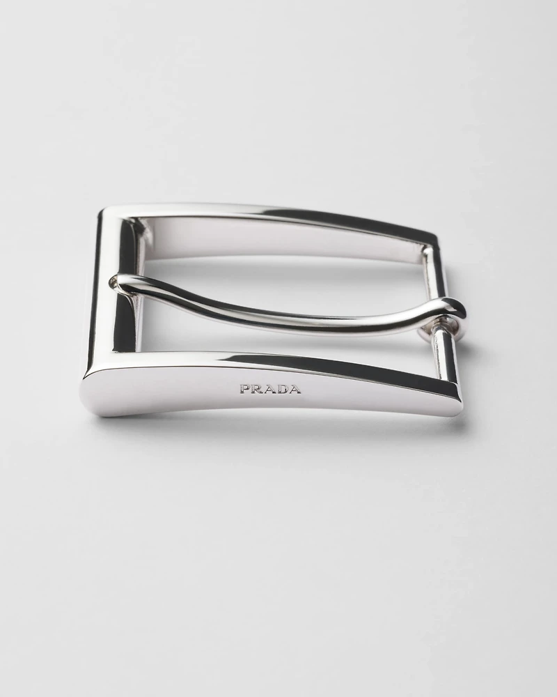 Metal belt buckle