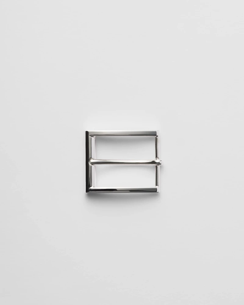 Metal belt buckle