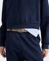 Leather belt