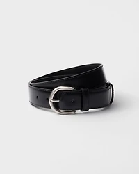 Leather belt