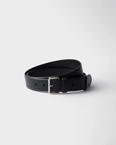Leather belt