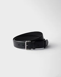 Leather belt