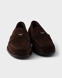 Suede loafers