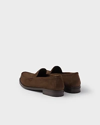 Suede loafers