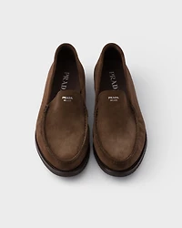 Suede loafers
