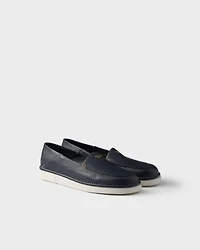 Leather slip-ons
