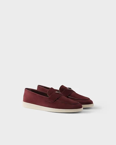 Suede loafers