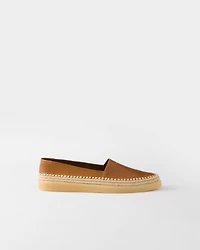 Nappa leather espadrilles