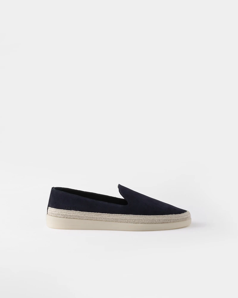 Suede loafers