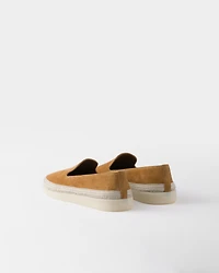 Suede loafers