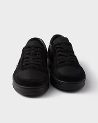 Downtown Re-Nylon and suede sneakers