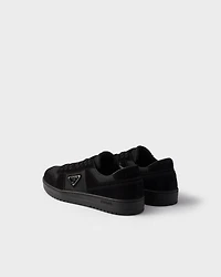 Downtown Re-Nylon and suede sneakers