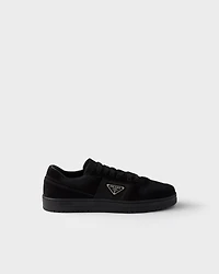 Downtown Re-Nylon and suede sneakers