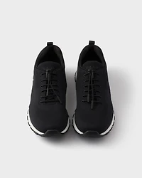 Stretch knit sneakers