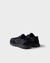 Prax 2.0 Re-Nylon and suede sneakers