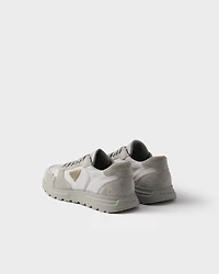 Prax 2.0 Re-Nylon and suede sneakers