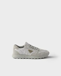 Prax 2.0 Re-Nylon and suede sneakers