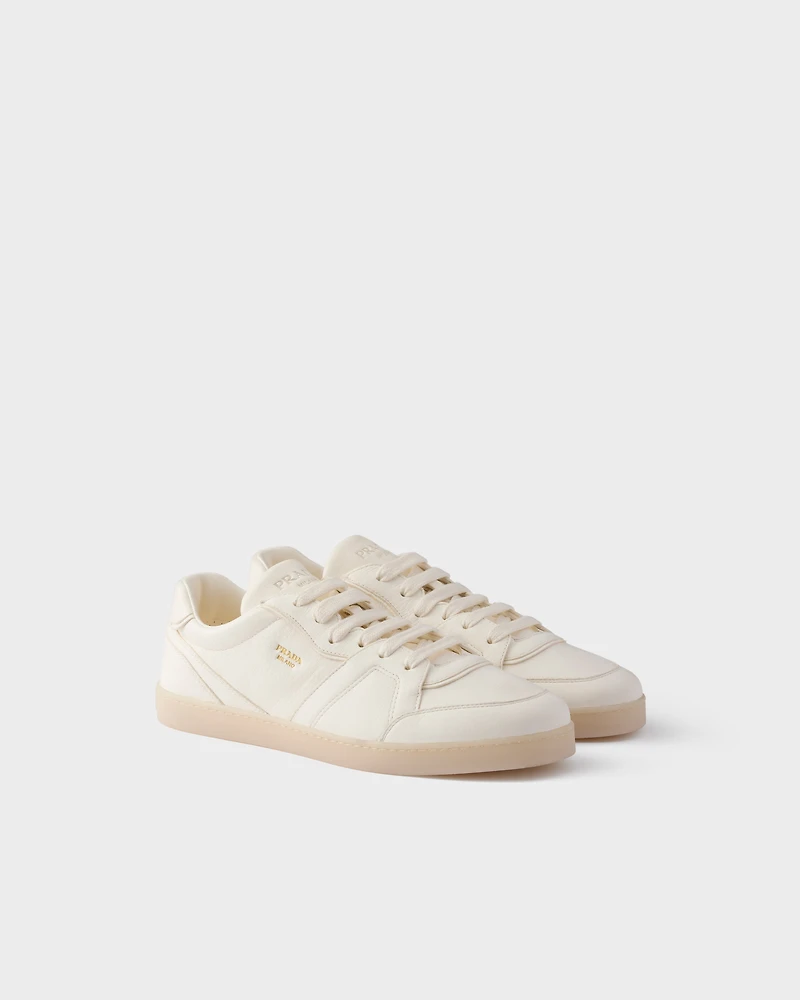 Leather sneakers