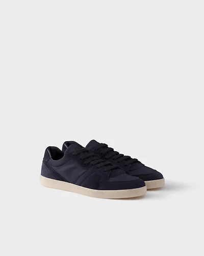 Suede and Re-Nylon sneakers