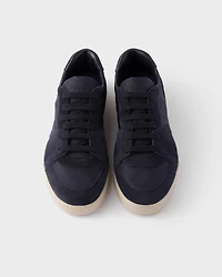 Suede and Re-Nylon sneakers