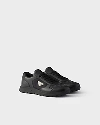 Prax 2.0 Re-Nylon and leather sneakers