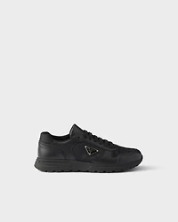 Prax 2.0 Re-Nylon and leather sneakers