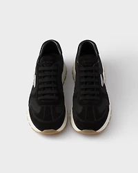 Prax suede and Re-Nylon sneakers
