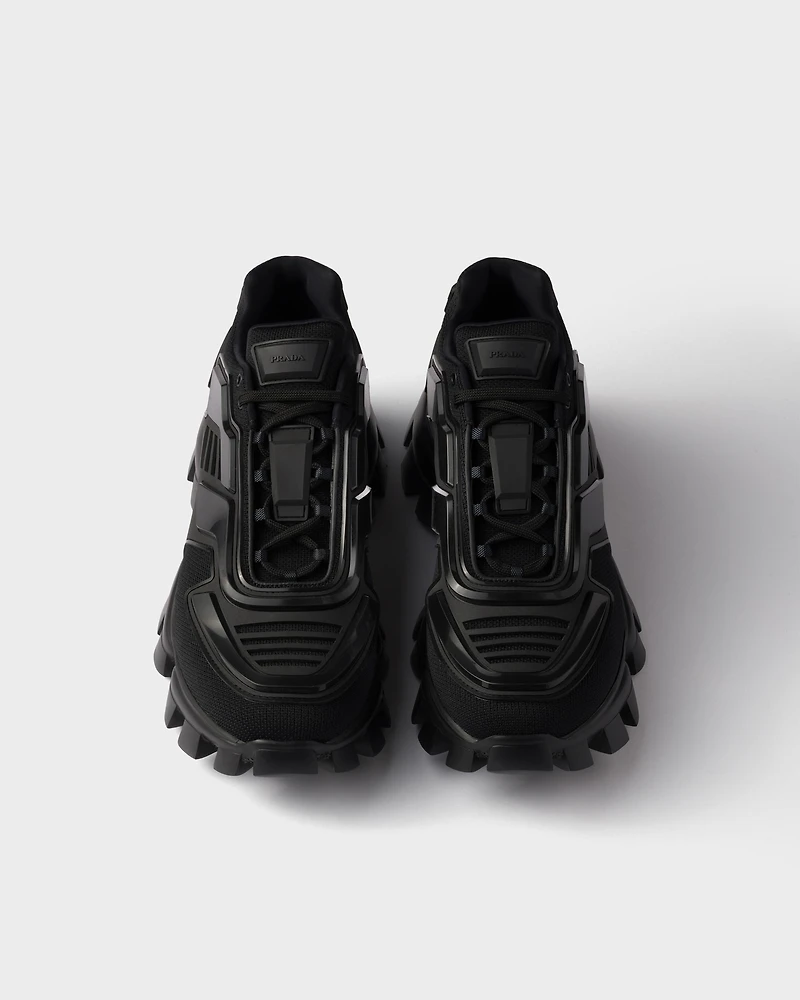Prada Cloudbust Thunder knit fabric sneakers
