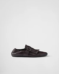 Shuffle fringed monk strap shoes