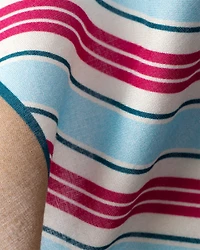 Printed cotton twill scarf