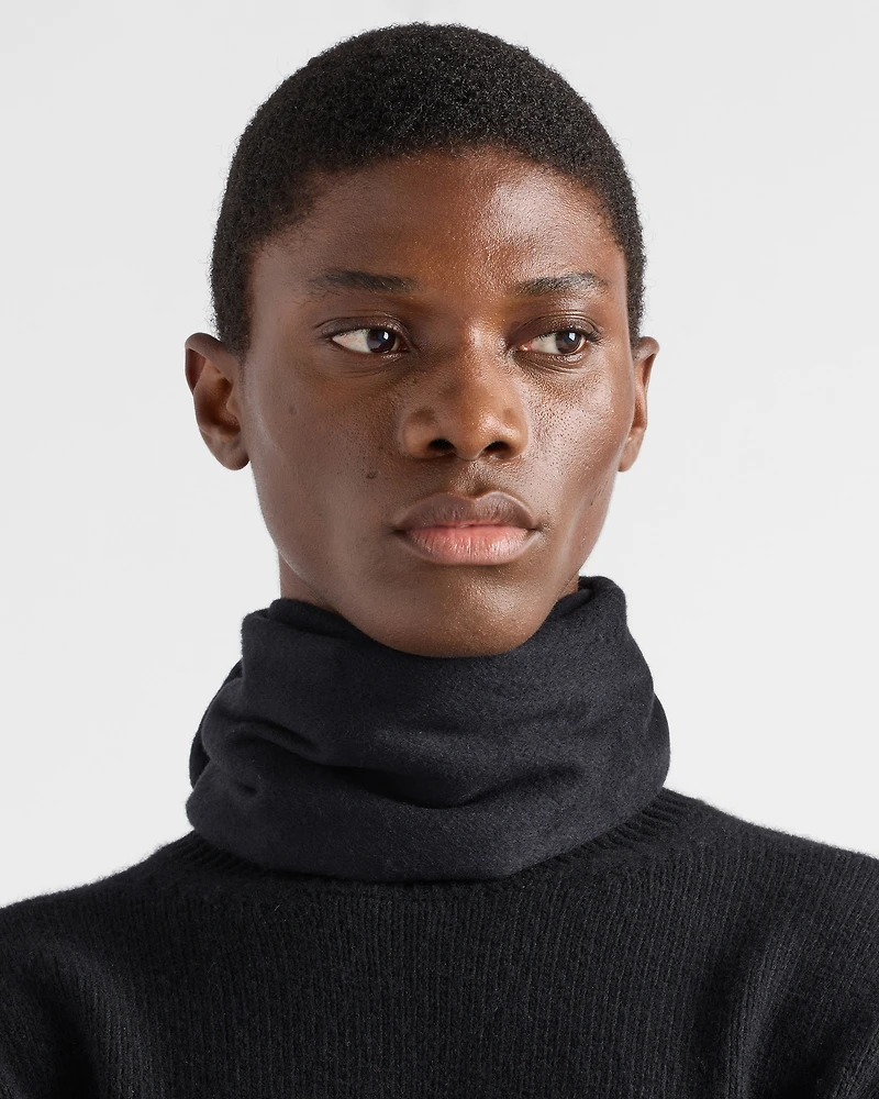 Silk and cashmere scarf