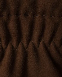 Suede gloves