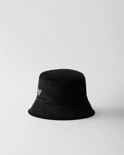 Corduroy bucket hat